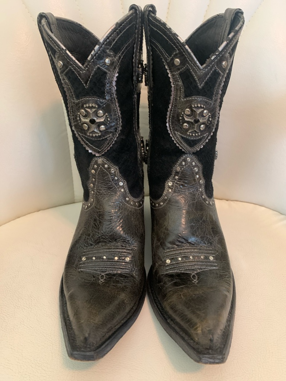 Ariat Black Western Studded Boots